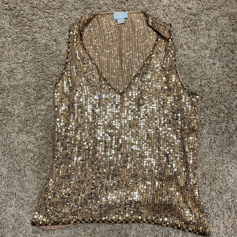 Sequin top